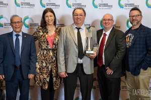 Luc Fiset - Employee of the Year at the Gala Distinction