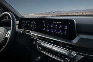 The 2023 Kia Telluride Inherits Kia's Curved, Seamless, 12.3-Inch Screen