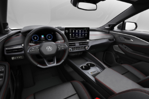 2024 Acura ZDX Steering Wheel And Cockpit