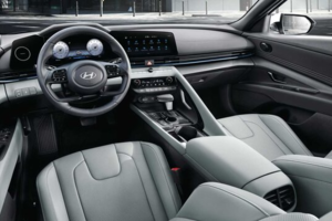 2024 Hyundai Elantra Front Seats Birdseye View