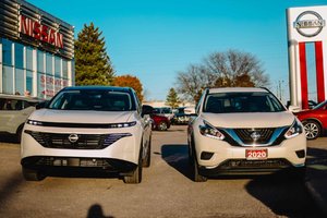 Front View Of Old Murano And Redesigned Murano At Midway Nissan