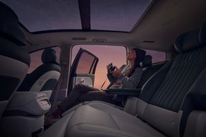 Hyundai IONIQ 9 Rear Seat With Both Doors Open