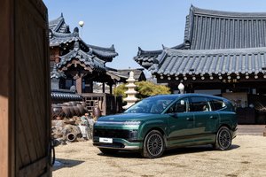 Hyundai IONIQ 9 On A Farm