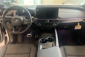2025 Acura ZDX In Showroom Of Acura Pickering Front Seats and Steering Wheel