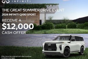 Limited Time Infiniti Sales Offers