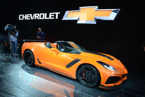Chevrolet Corvette ZR1 : la voiture la plus impressionnante du Salon de l’auto de Los Angeles