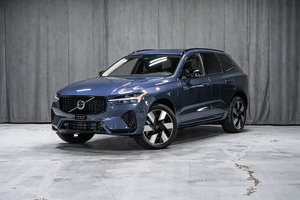 Volvo XC60 hybride branchable 2025 BLEU DENIM MÉTALLISÉ - Photos