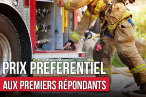 Prix employé pour tous les premiers répondants