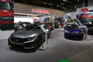 La Honda Civic Type R est au Salon de l’Auto de Montréal