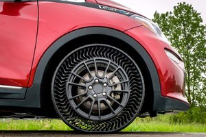 GM vise la commercialisation d’un pneu increvable