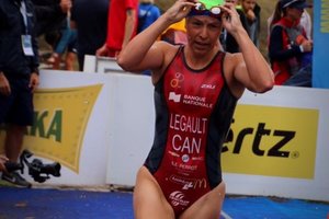 Emy Legault at the Tiszaujvaros World Cup