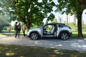 A first electric vehicle for Mazda