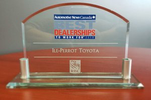 Ile-Perrot Toyota : Employer of Choice Across Canada