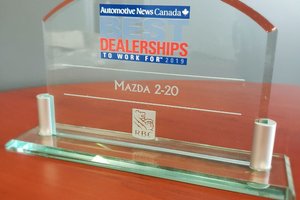 Mazda 2-20 Ile-Perrot : Un prix canadien à titre d’employeur