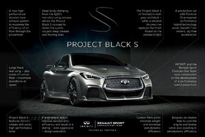 Infiniti launches Project Black S at Geneva International Auto Show