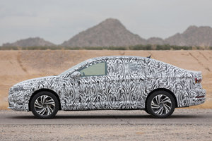 New 2019 Volkswagen Jetta Teased Ahead of Detroit International Auto Show