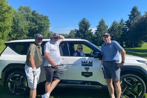 Trento Kia Brings the EV9 GT Hole-in-One Challenge to the Circolo Trentino Toronto Golf Tournament