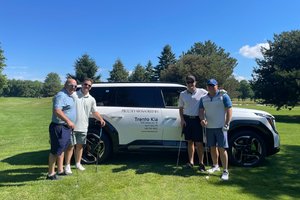 Trento Kia Brings the EV9 GT Hole-in-One Challenge to the Circolo Trentino Toronto Golf Tournament