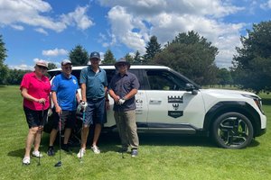 Trento Kia Brings the EV9 GT Hole-in-One Challenge to the Circolo Trentino Toronto Golf Tournament
