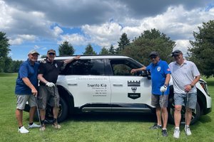 Trento Kia Brings the EV9 GT Hole-in-One Challenge to the Circolo Trentino Toronto Golf Tournament