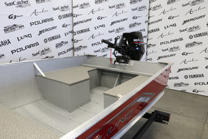 LUND WC-16 + MERCURY 25 HP DEM. ELECTRIQUE & Remorque 2024