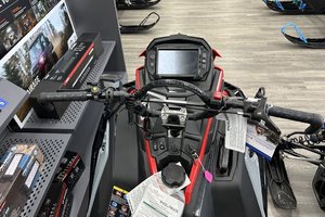 2025 Polaris RMK KHAOS 850 155 SLASH GHOST GRAY & RED