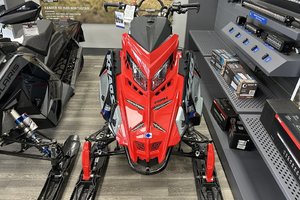 2025 Polaris RMK KHAOS 850 155 SLASH GHOST GRAY & RED