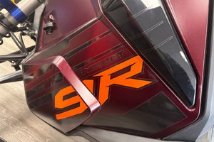2025 Polaris Switchback Assault 9R 146 ES MATTE DARK CHERRY & GLOSS BLACK