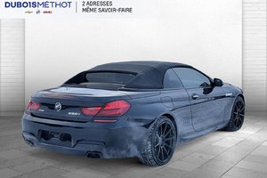 2016 BMW 6 Series 650i xDrive, M CONVERTIBLE, AUTOMATIQUE,