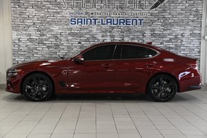 2022 GENESIS G70 3.3T SPORT 365 HP HEAD UP DISP CAM360 CUIR NAPPA