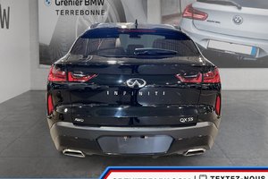 2022 Infiniti QX55 Sensory, Black on Red Interior, Bose Sound System