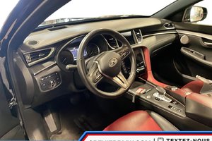 2022 Infiniti QX55 Sensory, Black on Red Interior, Bose Sound System