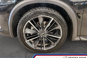 2022 Infiniti QX55 Sensory, Black on Red Interior, Bose Sound System