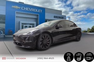 2021 Tesla MODEL 3 Performance AWD Toit Panoramique Cuir