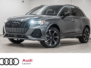2025 Audi Q3 PROGRESSIV S-LINE BLACK OPTICS