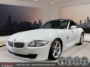 2006 BMW Z4 3.0 SI DÉCAPOTABLE CUIR ROUGE CRUISE PREMIUM SOUND