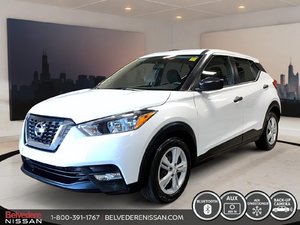 2018 Nissan Kicks S AUTO TRACTION AVANT CRUISE BLUTOOTH CAMÉRA