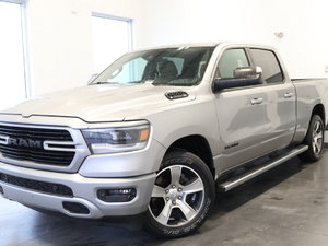 Ram 1500 SPORT + CREWCAB + BOITE 6'4'' + REGULATEUR ADAPT. 2019