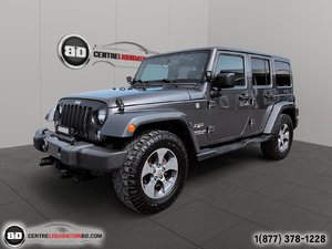 Jeep Wrangler Unlimited SAHARA CUIR 2 TOITS 2016