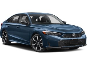 2025 Honda Civic Sedan Hybrid Sport Touring | HPD | Lthr | Cam | 200K Warranty