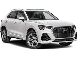 2025 Audi Q3 Turbo | Lthr | Nav | Cam | Warranty to 2029