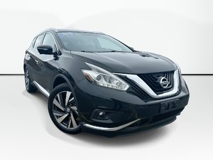 2015 Nissan Murano Platinum | Cam | HtdSeats | Bluetooth | USB | Aux