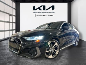 2022 Audi A3 Sedan Progressiv, JAMAIS ACCIDENTÉ,, CUIR, AWD