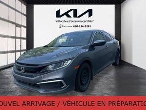 2021 Honda Civic Sedan LX, JAMAIS ACCIDENTÉ, AUTOMATIQUE, A/C