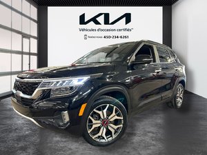2023 Kia Seltos SX Turbo, JAMAIS ACCIDENTÉ, CUIR, TOIT, AWD, GPS
