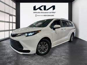 Toyota Sienna LE HYBRIDE, JAMAIS ACCIDENTÉ, 8 PASSAGERS, AWD 2025