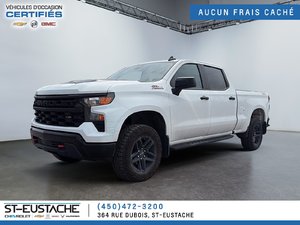 Chevrolet SILVERADO 1500 CUSTOM TRAILBOSS | CREW CAB |BOITE 6.6P| DÉMARREUR 2024