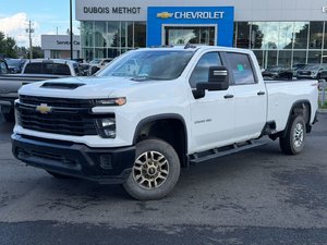 Chevrolet Silverado 2500HD WORK TRUCK, V8 6.6L A ESSENCE, CREW, GAS 4X4 !!! 2024