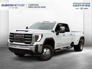 2024 GMC Sierra 3500HD SLT, V8 6.6L DURAMAX, DIESEL, CUIR, DOUBLE ROUE !!