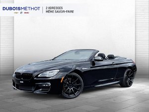 BMW 6 Series 650i xDrive, M CONVERTIBLE, AUTOMATIQUE, 2016